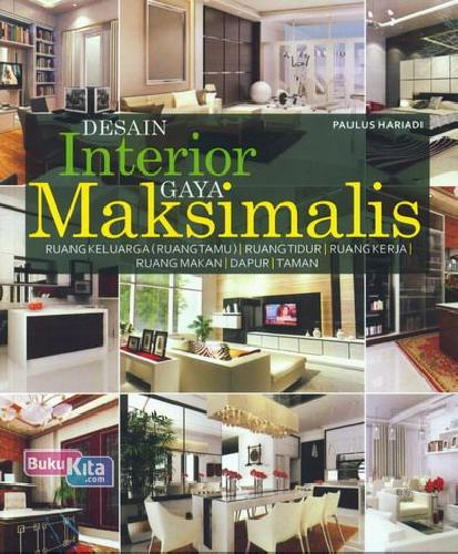 Cover Buku Desain Interior Gaya Maksimalis