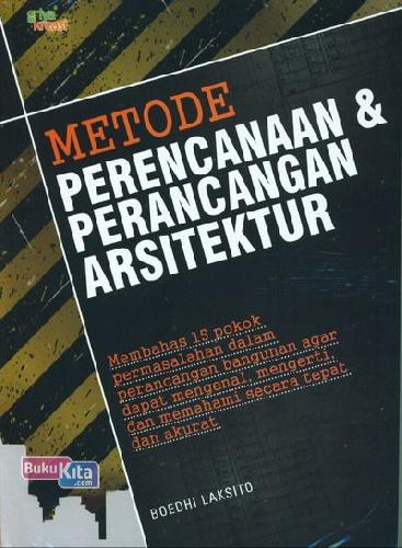 Cover Buku Metode Perencanaan & Perancangan Arsitektur