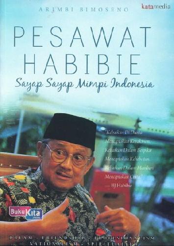 Cover Buku Pesawat Habibie: Sayap2 Mimpi Indonesia