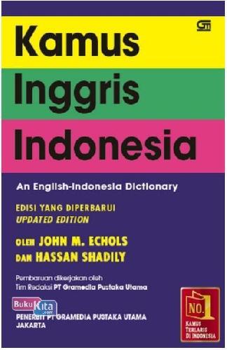 Cover Buku Kamus Inggris - Indonesia (Sc) edisi yang diperbaharuai