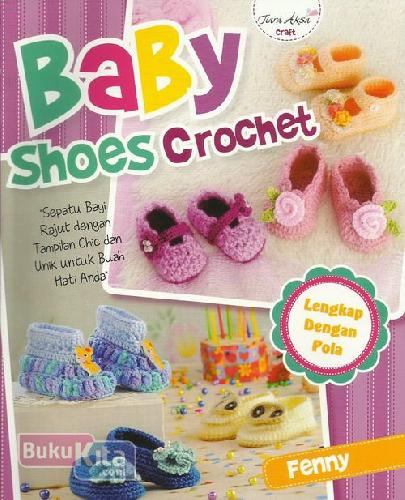Cover Buku Baby Shoes Crochet : Sepatu Bayi Rajut