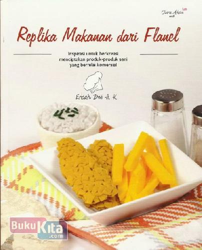 Cover Buku Replika Makanan Dari Flanel