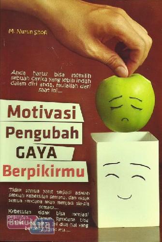 Cover Buku Motivasi Pengubah Gaya Berpikirmu