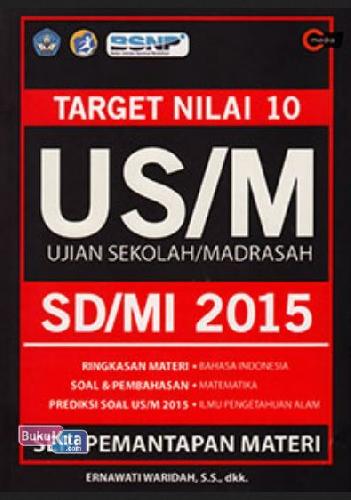 Cover Buku Target Nilai 10 US/M SD/MI 2015