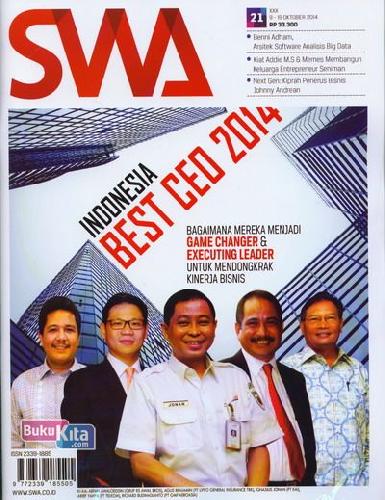 Cover Buku Majalah SWA Sembada No. 21 | 9 - 19 Oktober 2014