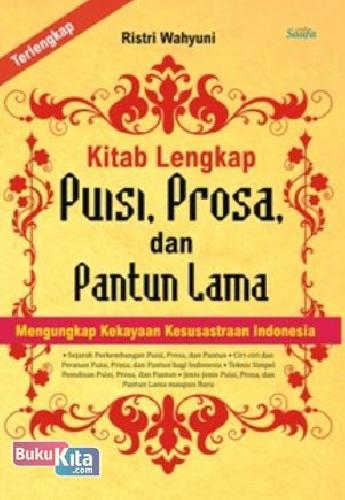 Cover Buku Kitab Lengkap Puisi, Prosa&Pantun Lama