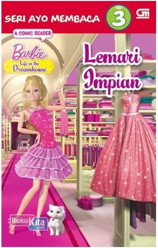 Cover Buku Comic Reader: Barbie Life In The Dreamhouse: Lemari Impian