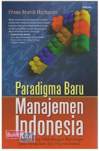 Cover Buku Paradigma Baru Manajemen Indonesia