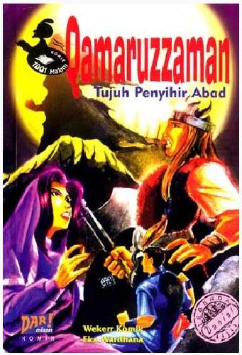 Cover Buku Komik Qamaruzzaman 7 Penyihir Abad