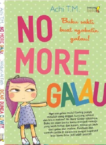 Cover Buku No More Galau/Dear Bunda Cuwiy