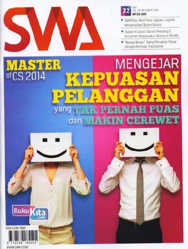 Cover Buku Majalah SWA Sembada No. 22 | 20 - 29 Oktober 2014