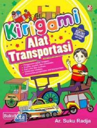 Cover Buku Kirigami Alat Transportasi