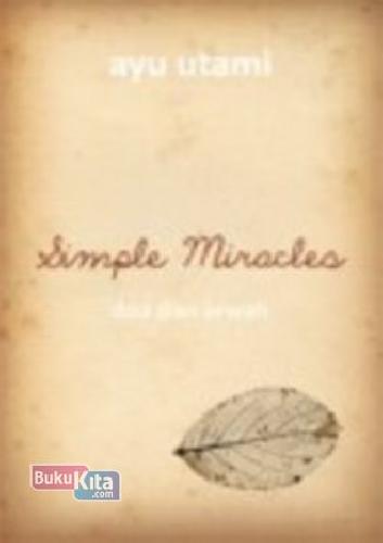Cover Buku Simple Miracles