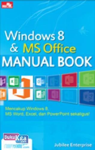 Cover Buku Windows 8 & Ms Office Manual Book