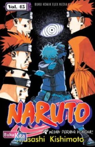 Cover Buku Naruto 45