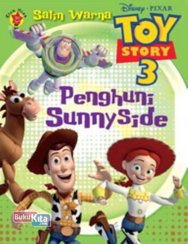 Cover Buku Salin Warna Toy Story 3: Penghuni Sunnyside