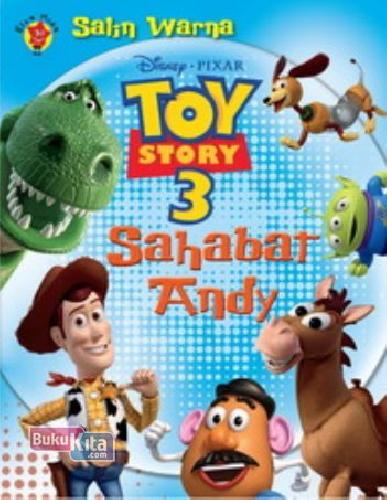 Cover Buku Salin Warna Toy Story 3: Sahabat Andy
