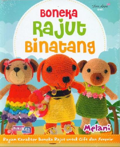 Cover Buku Boneka Rajut Binatang