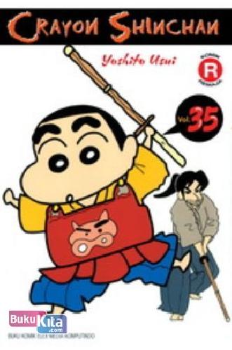 Cover Buku Crayon Shinchan 35