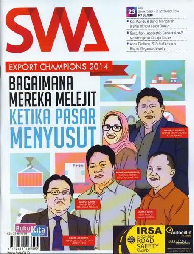 Cover Buku Majalah SWA Sembada No. 23 | 30 Oktober - 12 November 2014