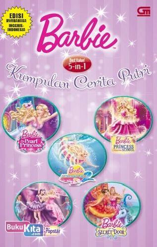 Cover Buku Barbie 5 In 1: Kumpulan Cerita Putri