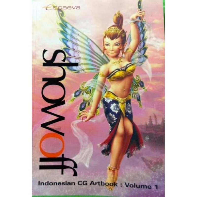 Cover Buku Showoff Indonesian CG Artbook: Volume 1