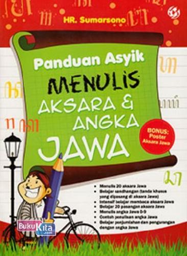 Cover Buku Panduan Asyik Menulis Aksara & Angka Jawa