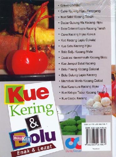 Cover Belakang Buku Kue Kering&Bolu Enak&Lezat