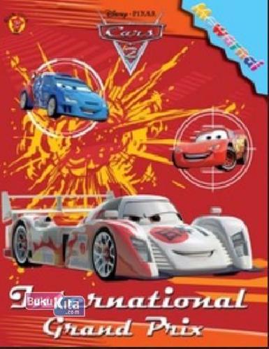Cover Buku Mewarnai Cars 2 : International Grand Prix