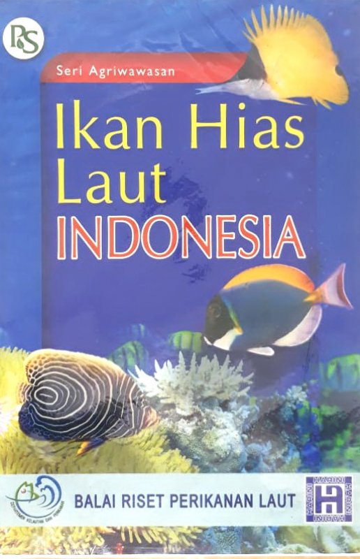 Cover Buku Ikan Hias Laut Indonesia