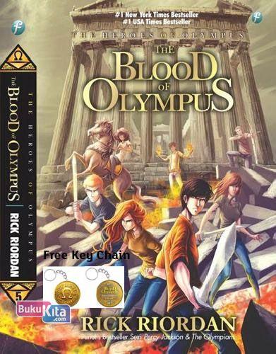 Cover Buku The Blood Of Olympus-The Heroes #5