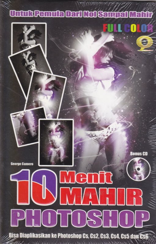 Cover Buku 10 MENIT MAHIR FOTOSHOP