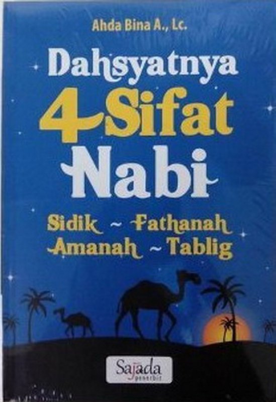 Cover Buku DAHSYATNYA 4 SIFAT NABI