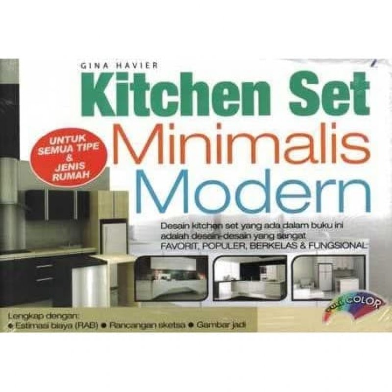 Cover Buku Kitchen Set Minimalis Modern
