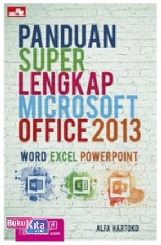Cover Buku Panduan Super Lengkap Microsoft Office 2013