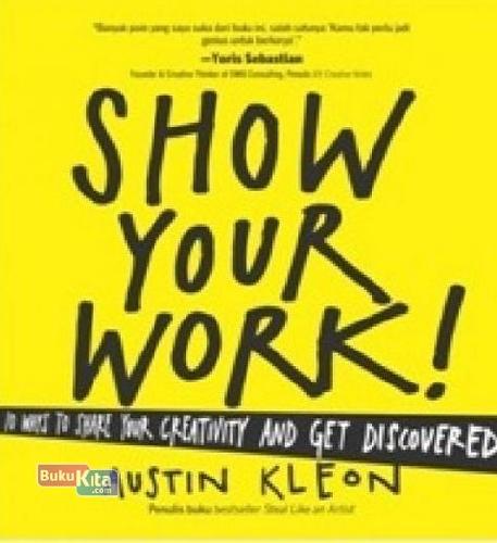 Cover Buku Show Your Work
