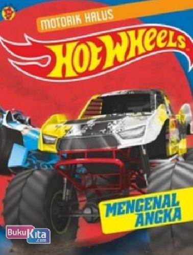 Cover Buku Motorik Halus Hotwheels: Mengenal Angka