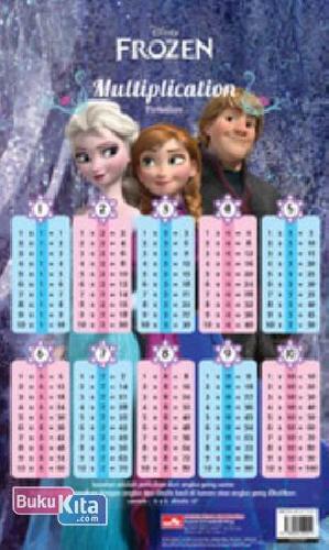 Cover Buku Poster Frozen - Multiplication