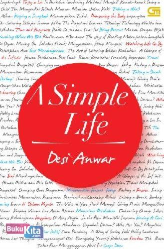 Cover Buku A Simple Life (Edisi Bahasa Inggris)