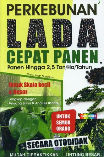 Cover Buku PERKEBUNAN LADA CEPAT PANEN