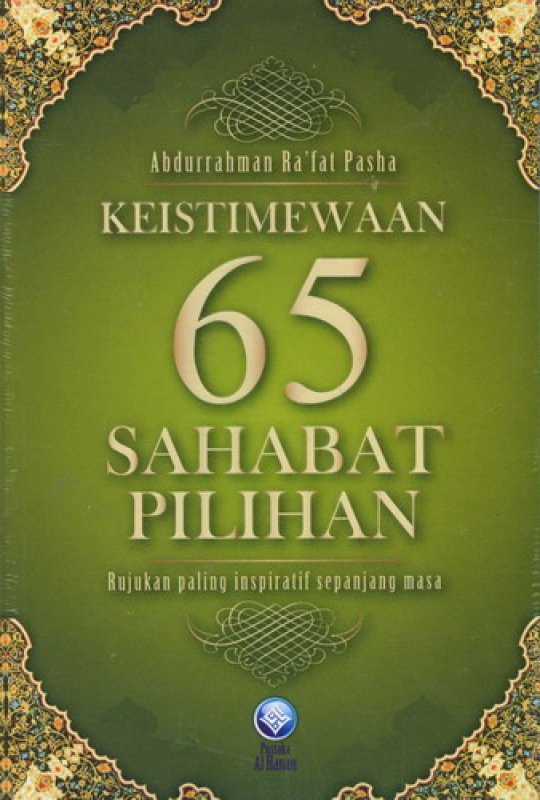 Cover Buku KEISTIMEWAAN 65 SAHABAT PILIHAN