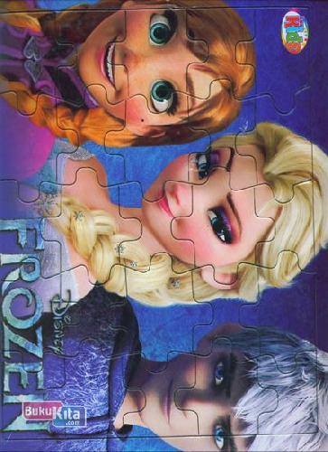 Cover Buku Puzzle Besar : Frozen