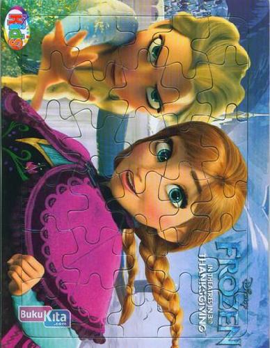 Cover Buku Puzzle Sedang : Frozen 1