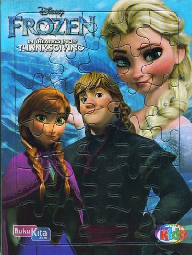 Cover Buku Puzzle Sedang : Frozen 2
