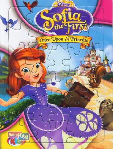 Cover Buku Puzzle Sedang : Princess Sofia The First - Once Upon A Princess