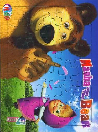 Cover Buku Puzzle Sedang : Masha and The Bear 2