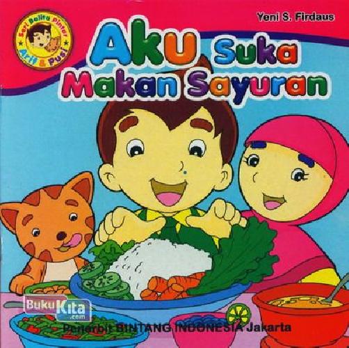 Cover Buku Aku Suka Makan Sayuran