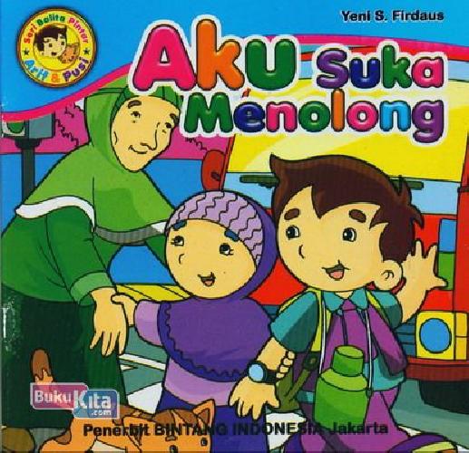 Cover Buku Aku Suka Menolong