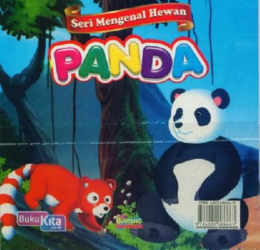 Cover Belakang Buku Seri Mengenal Hewan : Panda (Bilingual+Full Color)