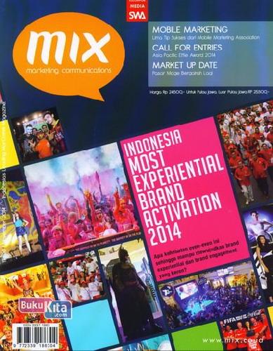 Cover Buku Majalah MIX Marketing Communications Edisi 11 - 2014